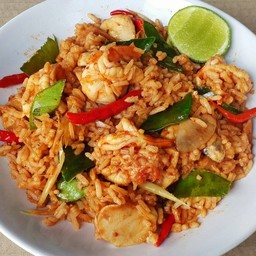 ข้าวผัดต้มยำ (กับข้าว)