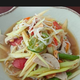 ตำไทยขนมจีนหมูยอ