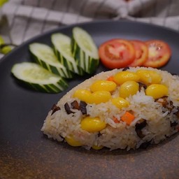 ข้าวผัดมังสวิรัติ