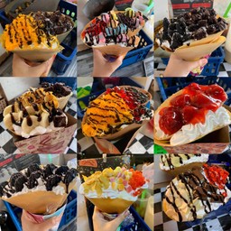 เครปบุพเฟ่ เลือก 10 ไส้ตามใจชอบ