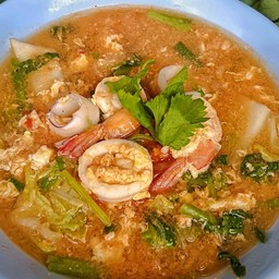 สุกี้รวมมิตรหมู+ทะเล