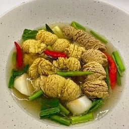 ต้มยำไข่ปลาอินทรีย์