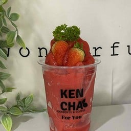 สมูทตี้สตอเบอรี่ปั่น