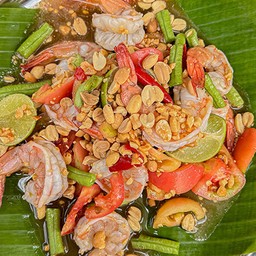 ส้มตำ เหลาไทยโครตกุ้ง (ไม่เส้น)