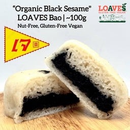 ซาลาเปาไส้"งาดำออแกนิค" | นัทฟรี กลูเตนฟรี วีแกน เจ |~100