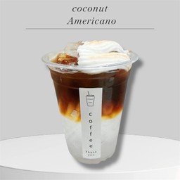 อเมริกาโน่ มะพร้าว coconut Americano