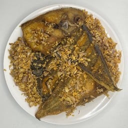 Mปลาลิ้นหมาทอดกระเทียม