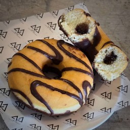 Chocolate-filled Doughnut