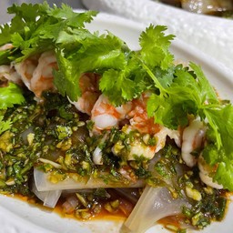 ยำสกาล่ากุ้ง