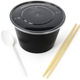 ถ้วย ตะเกียบ ช้อน (ต่อชุด)