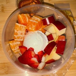 Size M แอปเปิ้ลแดง+สตอเบอร์รี่+ส้ม