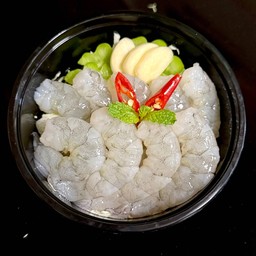 [อร่อยซ่ากับโค้ก] กุ้งแช่น้ำปลา ชุดเล็ก +  สไปรท์ ออริจินัล (กระป๋อง)