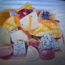 ตำผลไม้เจ