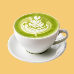 มัทฉะลาเต้ ร้อน