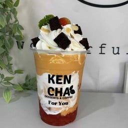 ชาไทยสตอเบอรี่&วิปบราวนี่(ปั่น)