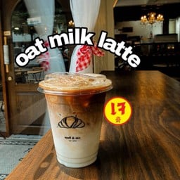 Oat milk latte