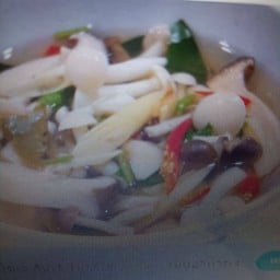 ต้มยำเห็ดเจ