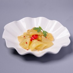 ยำเกี่ยมฉ่ายน้ำมันงา