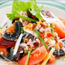 ยำไข่เยี่ยวม้า