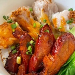 บะหมี่เกี๊ยวหมูแดงฮ่องกง