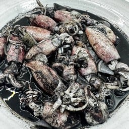 หมึกกะตอยผัดน้ำดำ #ใส่พริกขี้หนูสวน