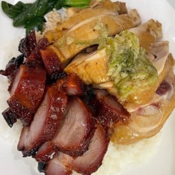 BBQ รวมราดข้าว 2 อย่าง