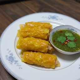 เกี๊ยวหมู+แฮม