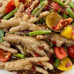 ตำตีนไก่รสเด็ด