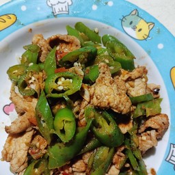 ผัดพริกอ่อน