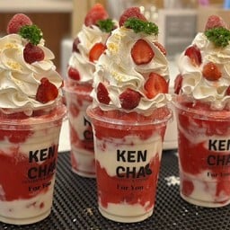 วิปสมูทตี้สตอเบอรี่&โยเกิร์ต(ปั่น)