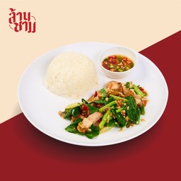 ข้าวผัดคะน้า