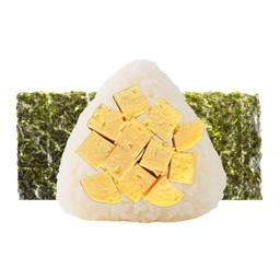 โอนิกิริไข่หวาน (Sweet Egg Onigiri)