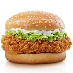 เบอร์เกอร์ชีสไก่กรอบสไปชี่