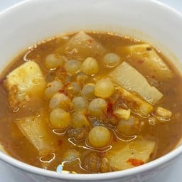 แกงส้มไข่ปลาริวกิวมะละกอดิบ