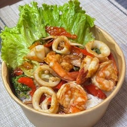 ครัวข้างบ้านห่อหมกทะเล