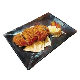 4.คัตสึหมูทอดกรอบ Minced meat Cutlet メンチカツ