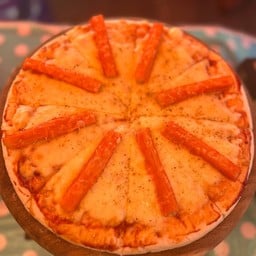 พิซซ่าหน้าปูอัดฉีด