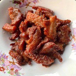 เนื้อหมูทอดน้ำปลา