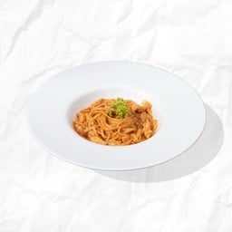 สปาเก็ตตี้ไก่ผัดซอส