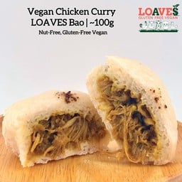 ซาลาเปาไส้ "ไก่กะหรี่วีแกน" | นัทฟรี กลูเตนฟรี วีแกน(มีกระเทียม) |~100ก