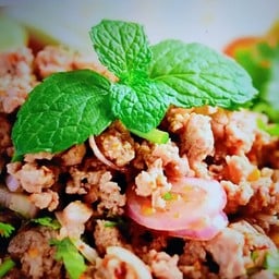 ลาบหมู(ใส่หนัง)