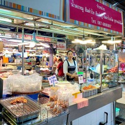 ส้มตำทีครึ่ง & ทอดมันปลากราย ( ตลาดรังสิต ) ตลาดรังสิต