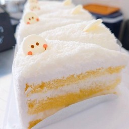 เค้ก มะพร้าวครีมสด