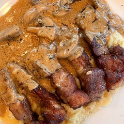 Coppa di Maiale alla Griglia สันคอหมูย่าง