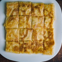 โรตี ใส่ไข่ + ชาชัก