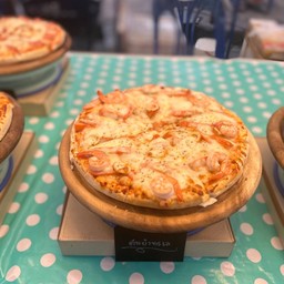 พิซซ่าหน้าต้มยำทะเล