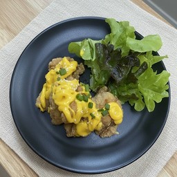 ไก่เกาหลีรสชีสดริป  ( 3 ชิ้น )