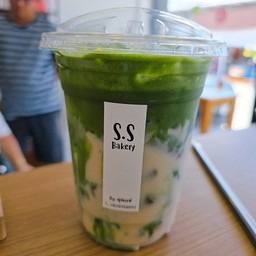 มัทฉะ ลาเต้ (นมโอ๊ต)