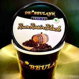 [Best Seller] Rum Raisin Black 1 Cups Gelato