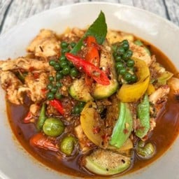 แกงป่าพื้นถิ่นหมู